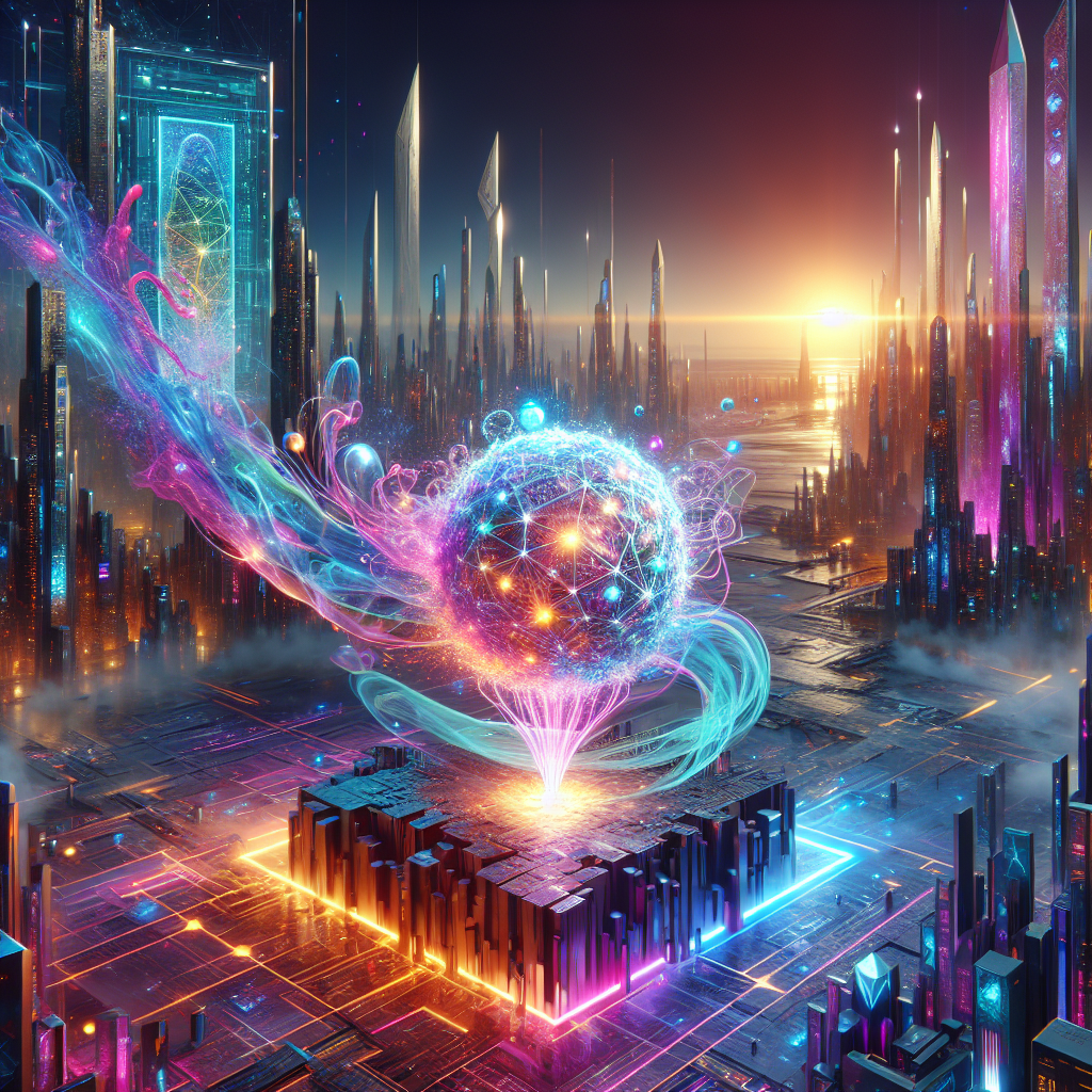 The Image is AI generated, based on the text provided